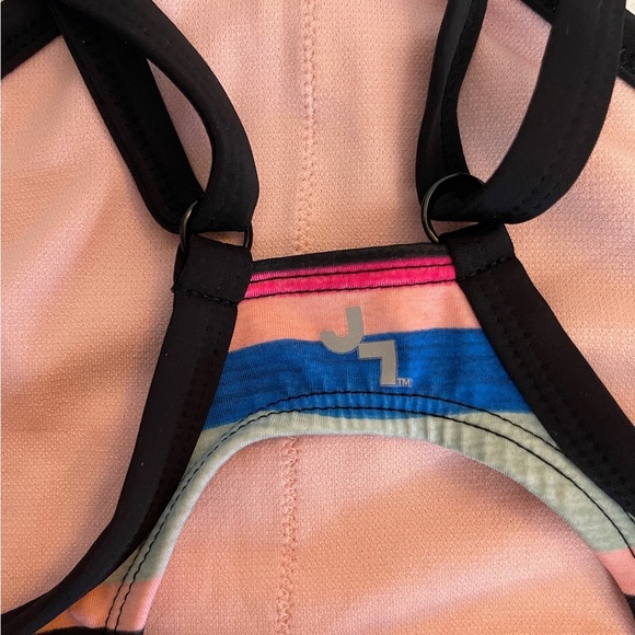 JoyLab Colorful Halter Top with Black Trim - Picture 4 of 5